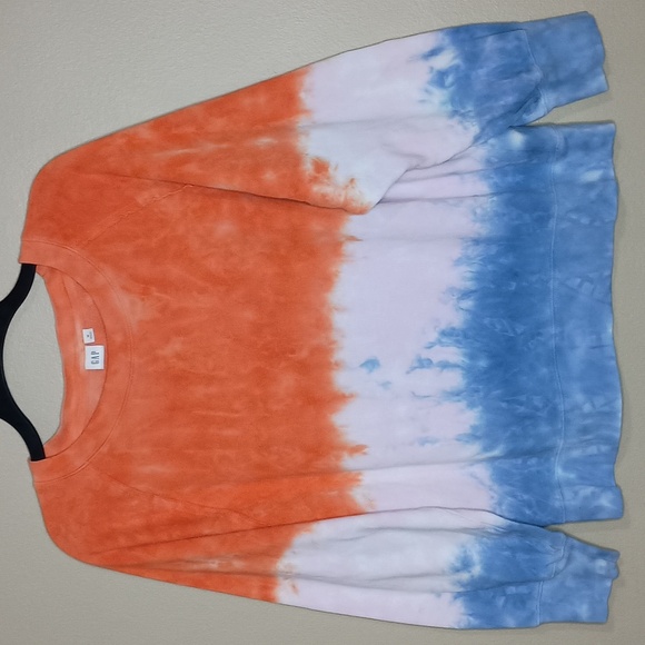 Gap Tye Dye Ombre Sweatshirt - Picture 1 of 7